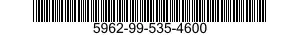 5962-99-535-4600 MICROCIRCUIT,MEMORY 5962995354600 995354600