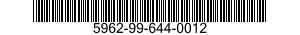 5962-99-644-0012 INTEGRATED CIRCUIT 5962996440012 996440012