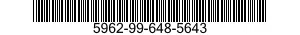 5962-99-648-5643 MICROCIRCUIT,DIGITAL 5962996485643 996485643