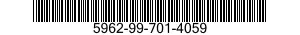 5962-99-701-4059 MICROCIRCUIT,DIGITAL 5962997014059 997014059