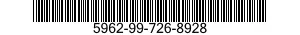5962-99-726-8928  5962997268928 997268928