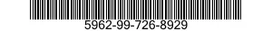 5962-99-726-8929  5962997268929 997268929