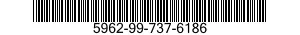 5962-99-737-6186 MICROCIRCUIT,MEMORY 5962997376186 997376186