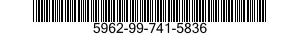5962-99-741-5836  5962997415836 997415836
