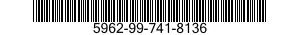 5962-99-741-8136 MICROCIRCUIT,DIGITAL 5962997418136 997418136