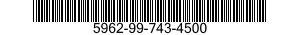 5962-99-743-4500  5962997434500 997434500