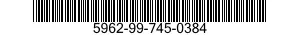 5962-99-745-0384 MICROCIRCUIT,DIGITAL 5962997450384 997450384