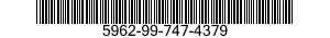 5962-99-747-4379  5962997474379 997474379