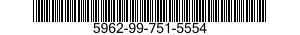 5962-99-751-5554 MICROCIRCUIT,MEMORY 5962997515554 997515554