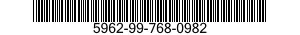 5962-99-768-0982 MICROCIRCUIT,DIGITAL 5962997680982 997680982