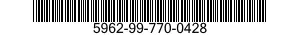 5962-99-770-0428 MICROCIRCUIT,LINEAR 5962997700428 997700428