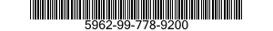 5962-99-778-9200  5962997789200 997789200