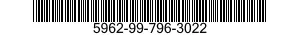 5962-99-796-3022 MICROCIRCUIT,LINEAR 5962997963022 997963022
