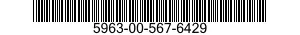 5963-00-567-6429 OSCILLATOR,NONCRYSTAL CONTROLLED 5963005676429 005676429