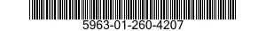 5963-01-260-4207 OSCILLATOR,NONCRYSTAL CONTROLLED 5963012604207 012604207