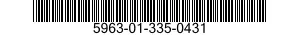 5963-01-335-0431 ELECTRONIC MODULE,STANDARDIZED 5963013350431 013350431
