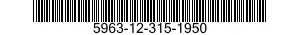 5963-12-315-1950 ELECTRONIC MODULE,STANDARDIZED 5963123151950 123151950