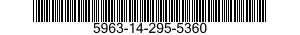 5963-14-295-5360 OSCILLATOR,NONCRYSTAL CONTROLLED 5963142955360 142955360