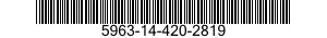 5963-14-420-2819 ELECTRONIC MODULE,STANDARDIZED 5963144202819 144202819