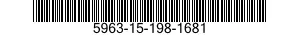 5963-15-198-1681 ELECTRONIC MODULE,STANDARDIZED 5963151981681 151981681