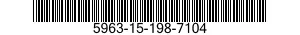 5963-15-198-7104 REGULATOR,ENGINE GENERATOR 5963151987104 151987104