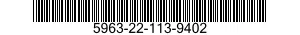 5963-22-113-9402 OSCILLATOR,CRYSTAL CONTROLLED 5963221139402 221139402