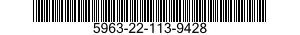 5963-22-113-9428 OSCILLATOR,CRYSTAL CONTROLLED 5963221139428 221139428