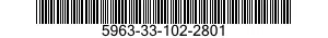 5963-33-102-2801  5963331022801 331022801
