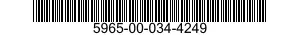 5965-00-034-4249 MICROPHONE,DYNAMIC 5965000344249 000344249