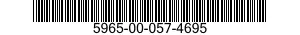 5965-00-057-4695 MICROPHONE,DYNAMIC 5965000574695 000574695