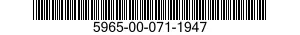 5965-00-071-1947 HOLDER,HANDSET 5965000711947 000711947