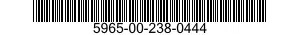 5965-00-238-0444 HEADSET,ELECTRICAL 5965002380444 002380444