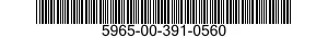 5965-00-391-0560  5965003910560 003910560