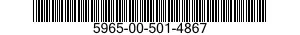 5965-00-501-4867 EARPHONE ELEMENT 5965005014867 005014867