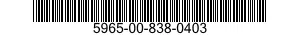 5965-00-838-0403 MICROPHONE,CARBON 5965008380403 008380403