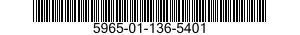 5965-01-136-5401 MICROPHONE,DYNAMIC 5965011365401 011365401