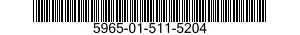 5965-01-511-5204 MICROPHONE,CAPACITOR 5965015115204 015115204