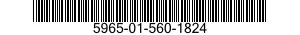5965-01-560-1824 LOUDSPEAKER,PERMANENT MAGNET 5965015601824 015601824