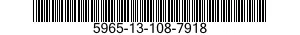 5965-13-108-7918 MICROPHONE ELEMENT: 5965131087918 131087918