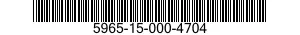 5965-15-000-4704 MICROPHONE,CAPACITOR 5965150004704 150004704