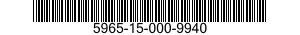 5965-15-000-9940 MICROPHONE,DYNAMIC 5965150009940 150009940