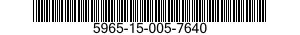 5965-15-005-7640 MICROFONO DIFFUSSIO 5965150057640 150057640