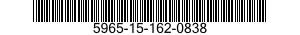5965-15-162-0838 LOUDSPEAKER ASSEMBLY 5965151620838 151620838
