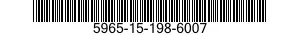 5965-15-198-6007 MICROPHONE,CAPACITOR 5965151986007 151986007