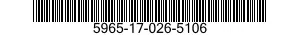 5965-17-026-5106 MICROPHONE ELEMENT 5965170265106 170265106