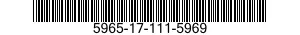 5965-17-111-5969 MICROPHONE,DYNAMIC 5965171115969 171115969