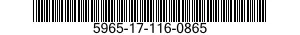 5965-17-116-0865 MICROPHONE,DYNAMIC 5965171160865 171160865