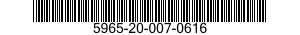 5965-20-007-0616 LOUDSPEAKER ASSEMBLY 5965200070616 200070616