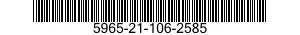 5965-21-106-2585  5965211062585 211062585