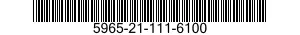 5965-21-111-6100  5965211116100 211116100